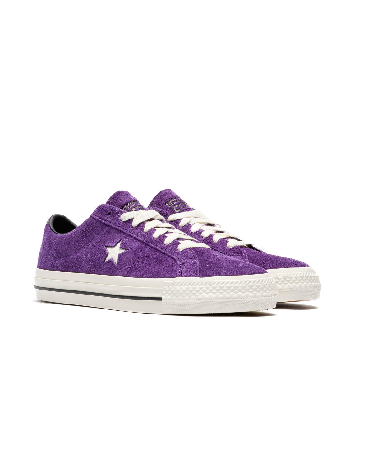 Purple one cheap star converse